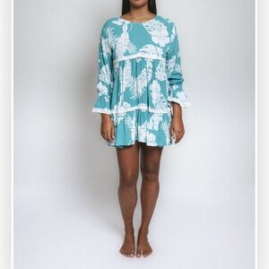 Eimeo Matahari mini mu’u dress - purple